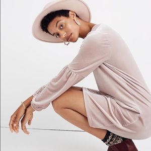 Madewell velvet dress